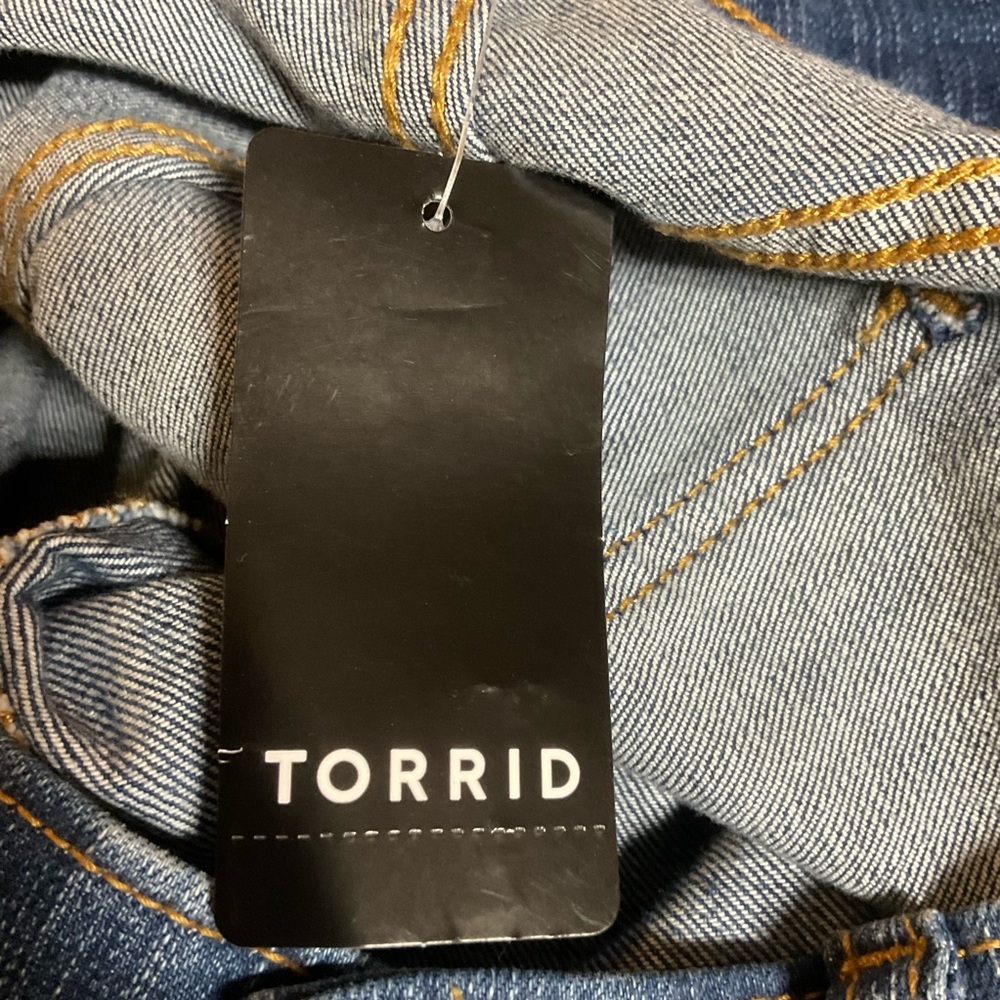 Torrid Stretch Rigid High Rise Straight Jeans - Picture 6 of 12